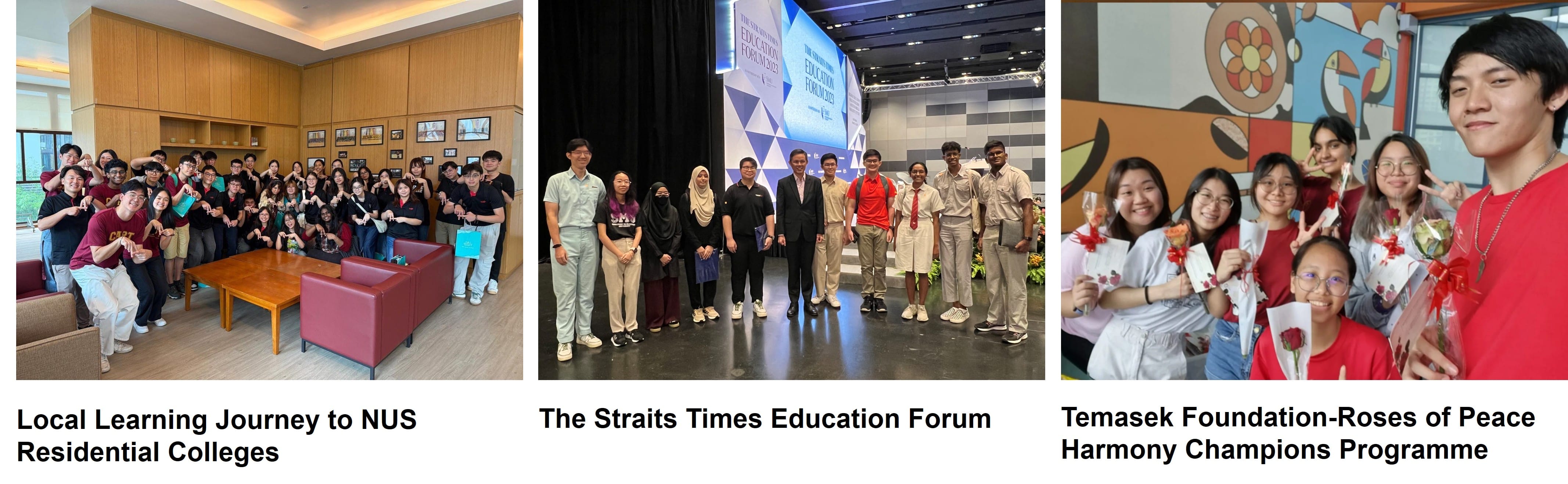 Examples of Temasek LEAD elective programmes